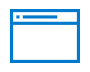 Icono de una ventana de computador.
