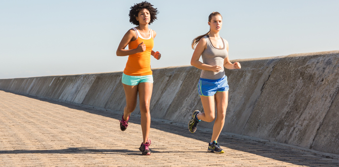 women running