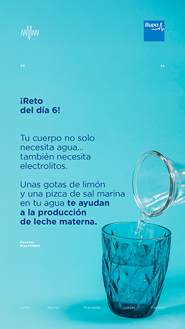 Semana de la Lactancia. 6 Agosto